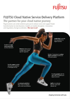 Brochure: FUJITSU Cloud Native Service Delivery Platform