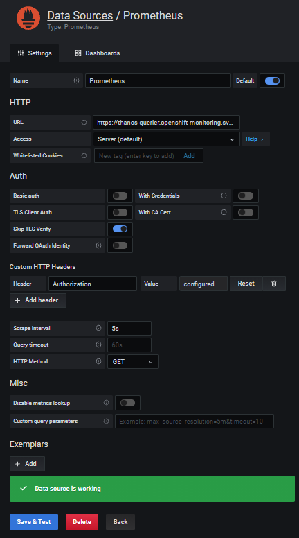 setting-up-grafana-on-ibm-linuxone-route-for-graphana-screenshot-data-source