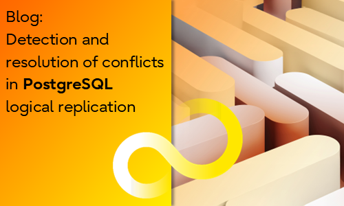 Detection and resolution of conflicts in PostgreSQL logical replication
